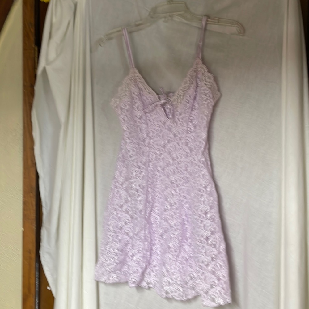 Lavender Lacey lingerie size M.